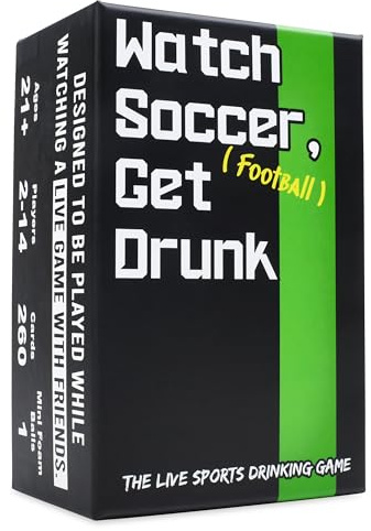 Watch Soccer, Get Drunk - The Live Soccer Drinking Game