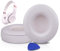 SOULWIT Earpads Cushions Replacement for Beats Solo 4 Wireless On-Ear Headphones, Solo4 Ear Pads with Soft Protein Leather, High-Density Noise Isolation Foam, Added Thickness - Cloud Pink
