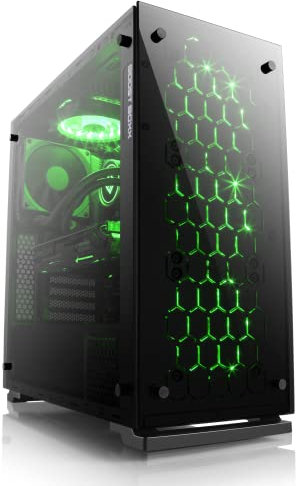 Express PC 1007 mit Core i7-12700KF 8× 3600 MHz, 1000 GB M.2 SSD, 32 GB DDR4-RAM, GeForce RTX 4060 Ti, MSI Mainboard, USB 3.2