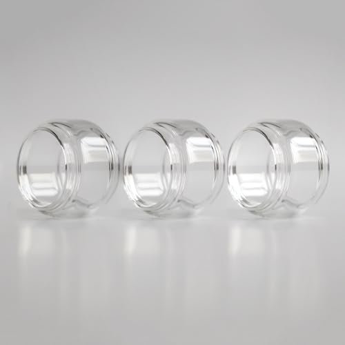WratryParts Tubo de vidrio grueso de repuesto para tanque Vaporesso iTank T RTA (3 unidades)
