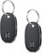 Smart Air Tag Tracker 2er Pack, Kompatibel mit Apple Wo ist? APP (iOS NUR, Android Not Supported), Bluetooth Key Finder für Gepäck/Taschen/Koffer, Austauschbarer Akku