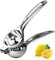 Zitronenpresse Edelstahl, 7 cm Manuell Zitruspresse Lemon Squeezer Handpresse Citrus Juicer spülmaschinenfeste Langlebig Limettenpresse für Bar Küche Restaurant