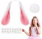 3 Pièces Bandeaux Oreilles de Lapin de Pâques, Oreille de Lapin pour Adultes et Enfants Costume de Pâques Cosplay