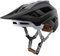Fahrradhelm Mountainbike Helm MTB Helme Visier Verstellbar für Herren Damen Erwachsene Jugend (Schwarz grau, L)