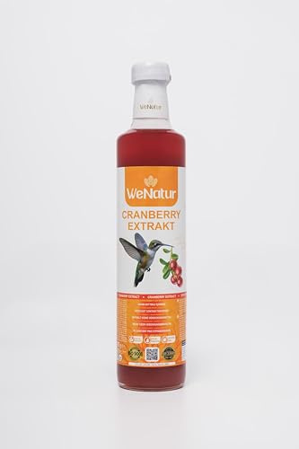 WeNatur Cranberry-Extrakt – Natürlich & Fruchtig – Hochwertiges Pflanzenprodukt, Intensiver Geschmack, Für den täglichen Genuss (700 g)