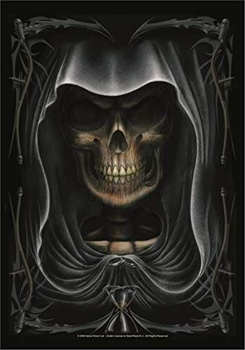 Heart Rock Bandera Original Spiral Collection Full Death, Tela, Multicolor, 110 x 75 x 0.1 cm