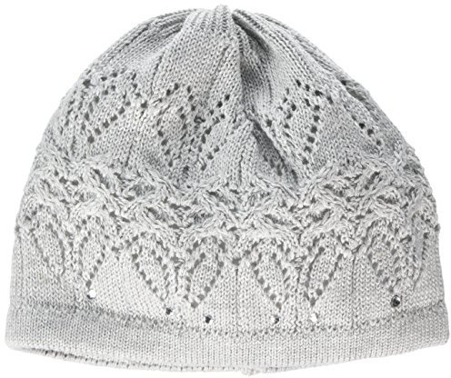 Döll Mädchen Mütze Topfmütze Strick 1815750106, Grau (Light Gray Melange 8100),51