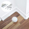[DQ-PP] 1 x connettore 62 mm PVC bianco laminato battiscopa in plastica PVC laminato decori