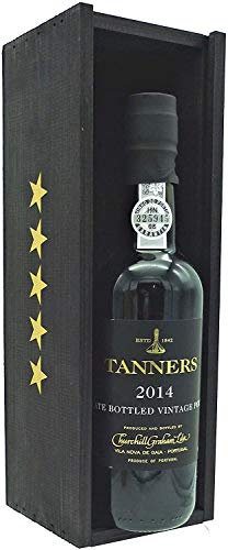 Tanners Late Bottled Vintage Port 37.5cl in a Wooden Gift Box