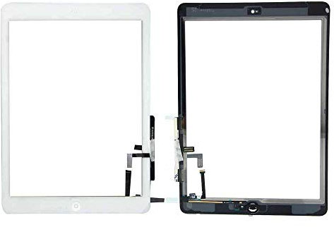 Touchscreen Digitizer + Home Button Ersatz für iPad Air 1 / iPad 5 5th A1474 A1475 A1476 (weiß)
