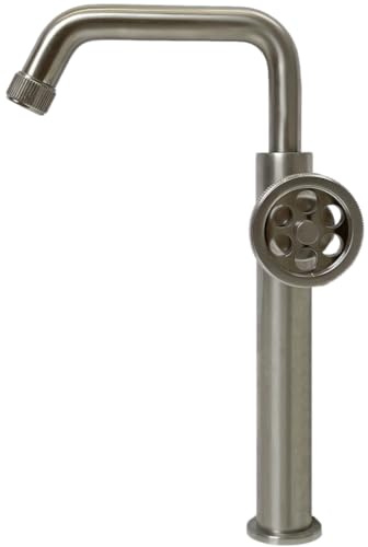 Essebagno Indus mitigeur lavabo haut façon inox