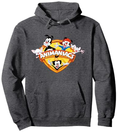 Animaniacs Group Shield Pullover Hoodie