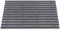 EMCO Eingangsmatte DIPLOMAT Rips hellgrau 22mm Fußmatte Schmutzfangmatte Fußabtreter Antirutschmatte, Größe:990 x 590 mm