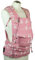 Fräulein Hübsch SoftTai Babysize Birds on a Wire Rose ab Geburt bis Kleinkindalter (50/56 – 80/86 cm) - Anhock-Spreiz-Haltung wie im Tragetuch - 100% GOTS-zertifizierter Biobaumwolle
