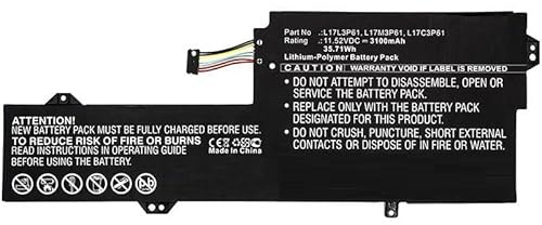 CoreParts Laptop-Akku für Lenovo, L17C3P61, L17L3P61, L17M3P61