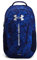 Under Armour Unisex-Erwachsene Ua Hustle 6.0 Backpack Rucksack, Tech Blue/Navy Magic/Metallic Silver, One Size