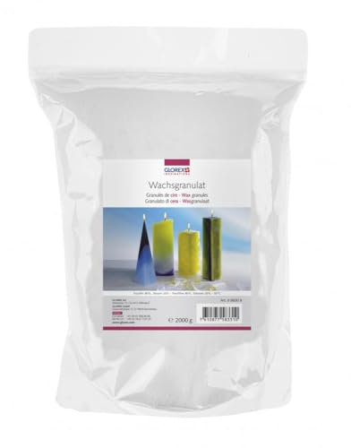 Glorex 686008 - Wachsgranulat 2000g
