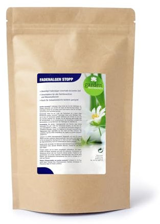 garden moments Fadenalgen Stopp 3000 g für 90.000 l Teichwasser, beseitigt Fadenalgen
