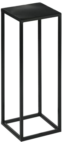 Blumenständer Ständer Aus Metall Modernes Loft Industriell Minimalistisch Plant Stand für Blumentopf Für Den Hochzeitstisch (Schwarz)