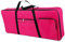 LOVIVER 61 Key Keyboard Bag Music Instrument Bag Music Instrument Carry Case Keyboard Protective Cover Piano Bag for Outdoor Concert, rose red