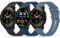 YLK 22mm Correa para Xiaomi Mi Watch Color Sport/S1/S1 Active/S1 Pro/S3/2/2 Pro, Pulseras de Silicona para Hombre y Mujer (Negro/Azul Marino/Azul Gris)
