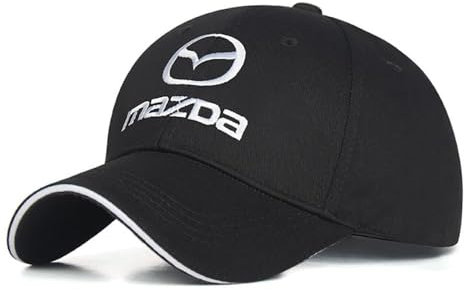 YIESONE Auto Baseball Cap, für Mazda CX3 CX5 CX7 CX9 CX30 MX5 Mazda 2 3 5 6 Auto Baseballkappe Autoplakette Herren Damen Kappe Verstellbar Basecap Cap Accessoires,B-S