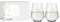 RITZENHOFF 8083002 Wasserglas 2er Set 500 ml, Serie Reitgold - 2 Stück, Motiv Pferd und Reiterin, Gold, Made in Germany