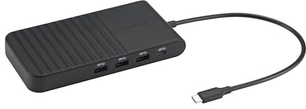 Kensington K34039WW - Docking Station USB C Hub (9 en 1) UH1500P EQ Triple 4K@60Hz Single 8K@30Hz Ethernet PD 85W 4xUSB 3.2 2xHDMI DP, Compatible con Portátiles Lenovo, HP, DELL, MacBook