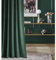 room99 Rideau en Velours avec Passe Tringle Charmy 140 x 280 Largeur x Hauteur, Décoration de fenêtre, Rideau Thermique Isolant Anti Froid et Chaleur pour Salon Vert Bouteille, 1 pièce