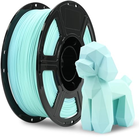 FLASHFORGE Hochgeschwindigkeits-PLA-Filament 1.75mm, 500mm/s Hochgeschwindigkeitsdruck, schnelles 3D Drucker Filament, zäh und hoher Fluss für schnelles Drucken,1kg (Meersalz, Hellblau & Hellgrün)