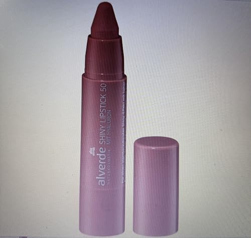 alverde NATURKOSMETIK Lippenstift Shiny 50, 2,8 g