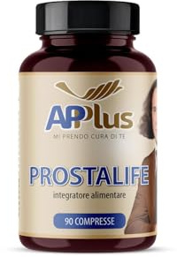 AP PLUS Prostalife – Integratore Prostata Uomo per il Benessere Urinario, Serenoa Repens, Ortica, Pygeum Africanum, Beta Sitosteroli | 90 Compresse