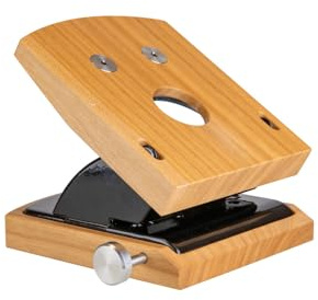 Hochwertiger Locher Handfest aus Holz | Kirschholz massiv, Design, Edelstahl