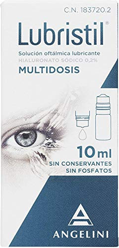 Lubricant Multi-dose 10 ml | Artificial Tear Drop with Hyaluronic Acid | Lubricating, Moisturising and Protective Properties for the Eye Surface | Preservative Free