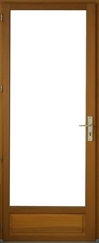 GD MENUISERIES Porte-Fenêtre en bois Rustique Contemporaine 215 x 80 cm