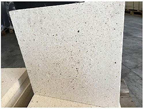 TAVELLA REFRATTARIA CHIARA 50 X 50 X 5 CM PER FORNO A LEGNA (4)