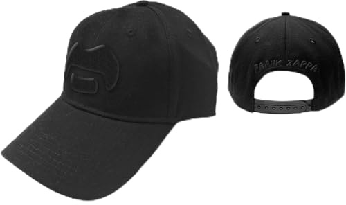Band Monkey Frank Zappa Unisex Baseball Cap Black Moustache