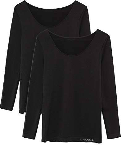 Camiseta Interior Mujer Manga Larga Licra Sin Costuras Seamless Colores Lisos