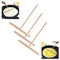LuLiyLdJ 3 piezas de madera en forma de T barra de crepe esparcidor de panqueques herramienta de cocina DIY