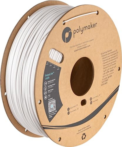 Polymaker PolyLite ASA Weiß - 1.75mm - 1kg