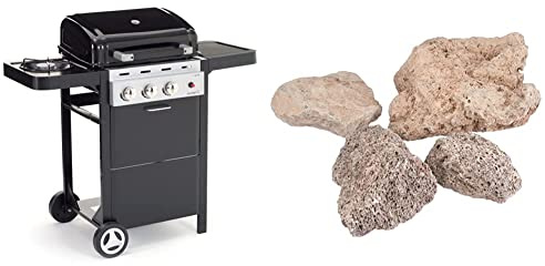 Sochef Barbecue Piùgusto, Nero & Campingaz Roccia Lavica, 3kg