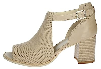 Nero Giardini E306290D Tronchetti Donna in Pelle - Champagne 40 EU