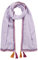 CODELLO Damen Pareo aus zertifizierter Bio-Baumwolle mit Trend-Tasseln rosa Onesize