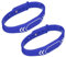 sourcing map RFID Wristbands Silicone Proximity Bracelet 13.56MHz Read Only Adjustable Waterproof for Door Entry Access Control, Blue 2 Pack