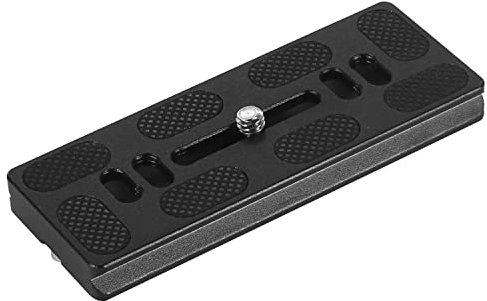 zalati Placa de liberación rápida universal de metal con tornillo de 1/4 pulgadas para Arca-Swiss estándar para cámara trípode bola cabeza