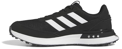 adidas Men's S2G Spikeless 24 Golf Shoes, Core Black/Footwear White/Iron Metallic, 9 Wide