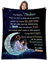 AEPOYU Kuscheldecke Flauschige Personalisierte An Meine Tochter Briefdecke von Mama, Flanelldecke Geschenke Positive Ermutigung und Liebe Tochter, Decke GeschenkeAn Meine Tochter 150 x 200 cm