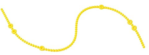 2er-Pack Cup Catcher, Spielzeug Kinderwagenkette Trinkbecher Halteriemen für Kinderwagen Hochstuhl Autositz Schnullerkette, Silikon, BPA-frei (Gelb)