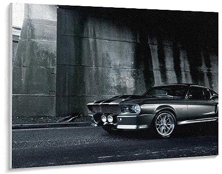 Puzzles 1000 Teile Mustang Shelby GT Puzzles für Kinder Lernspielzeug Intellektuelles Spiel Geschenk 70x50 Papier