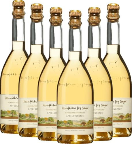 Apfelsinfonie Manufaktur Jörg Geiger 6 x 0,75l VINELLO - 6 x Weinpaket inkl. kostenlosem VINELLO.weinausgießer